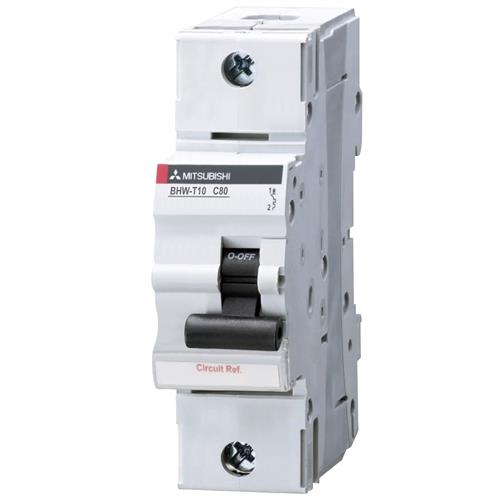 MCB MITSUBISHI 1P 80A 10kA ( BHW-T10 )